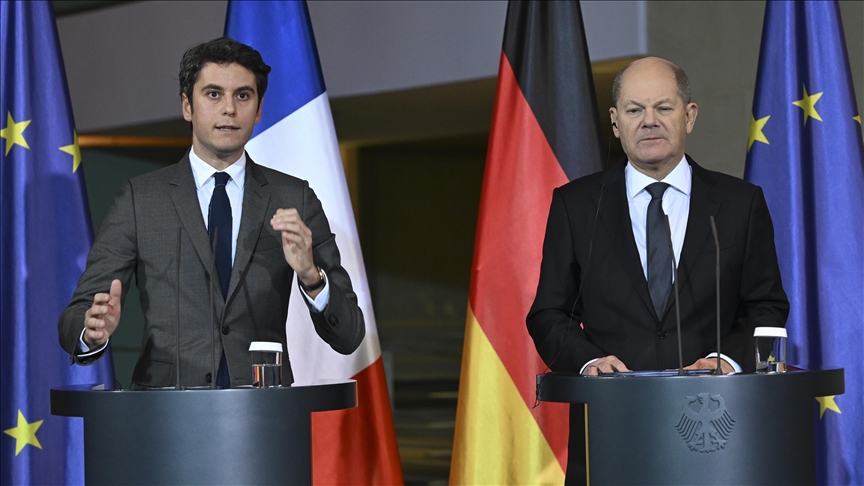 Germany, France concerned over humanitarian situation in Gaza
