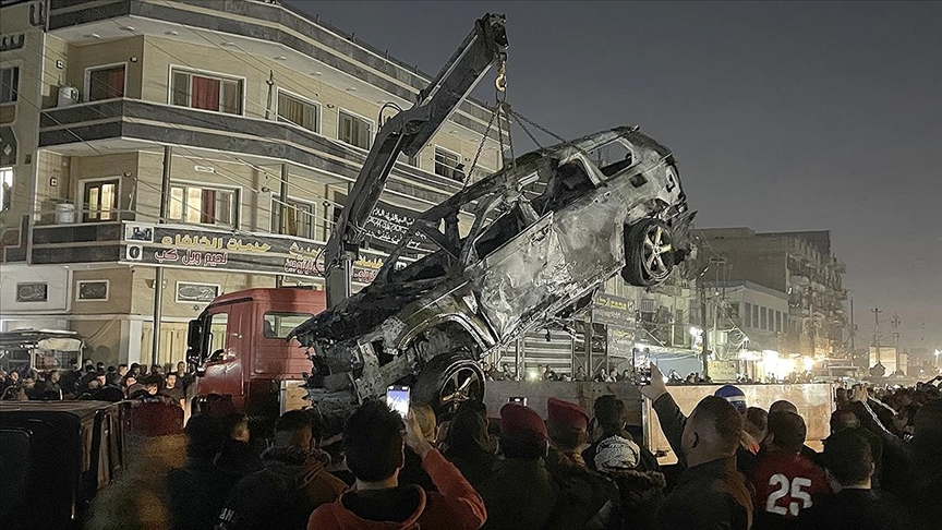 Irak'ın başkenti Bağdat'ta düzenlenen saldırıda Haşdi Şabi komutanı öldürüldü