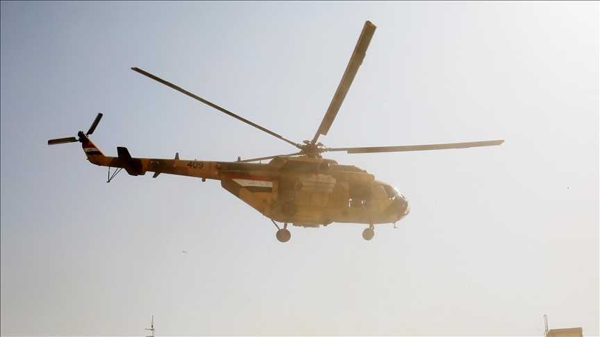 US military searching for 5 crew members after helicopter crashes in California