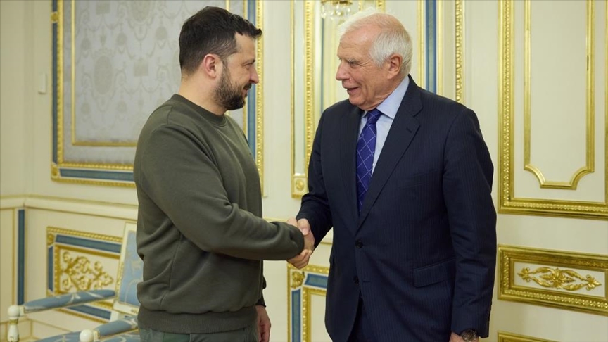 Зеленский и Боррель обсудили поставку Украине 1 млн артиллерийских боеприпасов