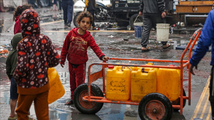 Sınır Tanımayan Doktorlar: Temiz su yetersizliği nedeniyle Refah'ta Filistinliler için yaşam koşulları "umutsuz"