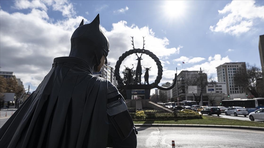 Yerli "Batman" Ankara sokaklarında