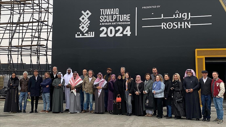 Riyad'da düzenlenen "Tuwaiq Heykel 2024" sergisi kapılarını açtı