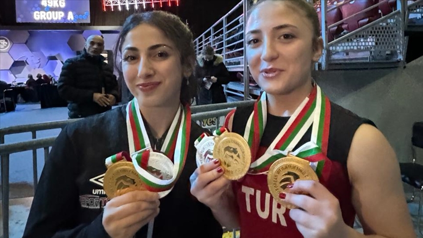 Milli halterciler Cansu ve Gamze, Avrupa Şampiyonası'ndaki rekorlarını değerlendirdi
