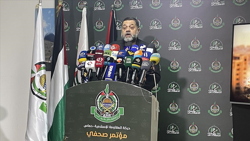 Hamas yetkilisi Hamdan, Netanyahu'nun "vakit kazanmak için savaşı uzattığını" söyledi