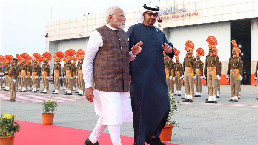 India, UAE sign agreement on Middle East-Europe Corridor
