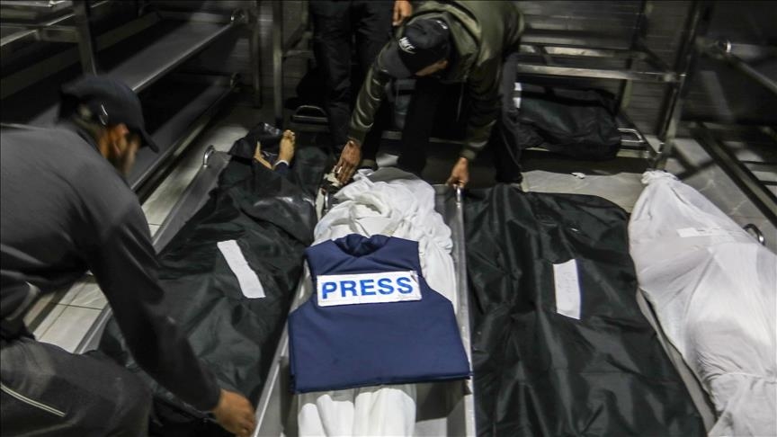 10% of Gaza journalists killed by Israel: Palestinian syndicate