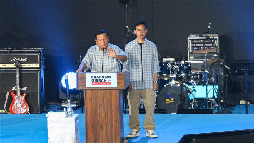 Unggul dalam hasil quick count, Prabowo sampaikan pidato kemenangan di Istora Senayan