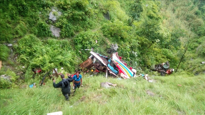 At least 10 killed in bus accident in Nepal