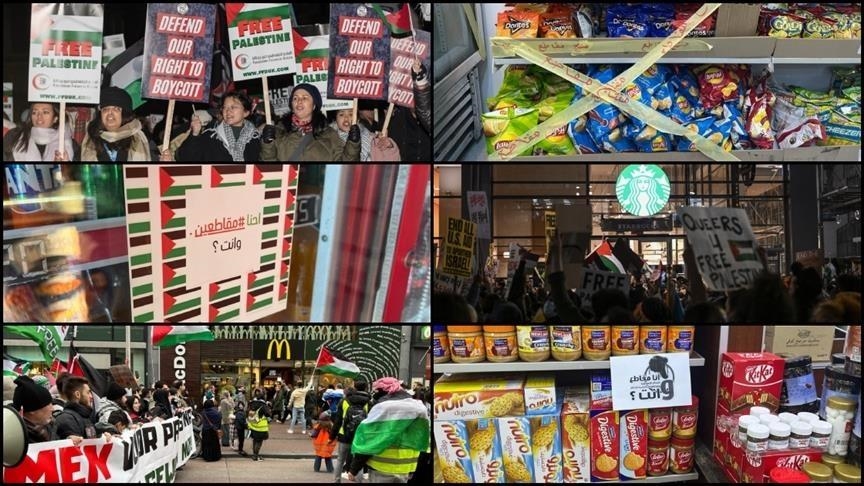 El boicot individual que comenzó en todo el mundo después de los ataques de Israel a Gaza se está volviendo masivo