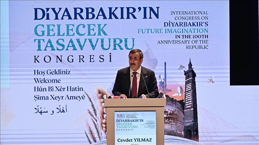 Cumhurbaşkanı Yardımcısı Yılmaz: Diyarbakır-Erbil uçuşlarını başlatıyoruz