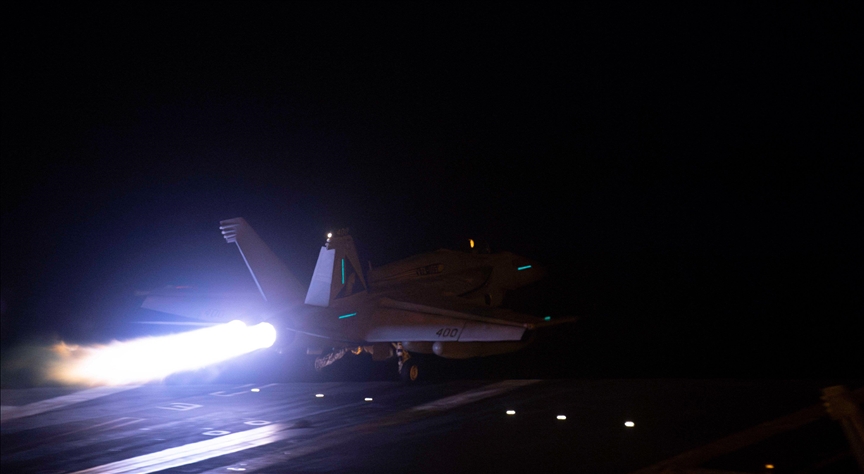 Houthi group reports 6 US-UK strikes in Hodeidah province in one day