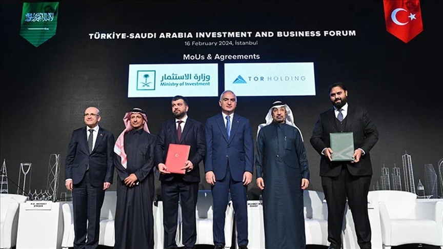 Turkish company inks deal with Saudi Arabia’s Investment Ministry