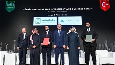 Turkish company inks deal with Saudi Arabia’s Investment Ministry