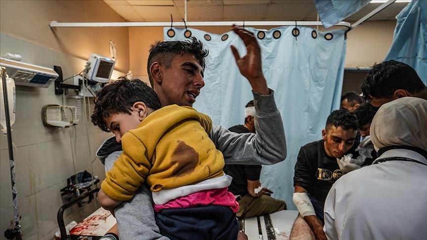 مستشفى ناصر بغزة خارج الخدمة