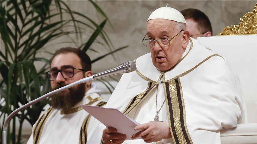 بابا الفاتيكان يذكر فلسطين ويتجاهل إسرائيل في صلاة الأحد