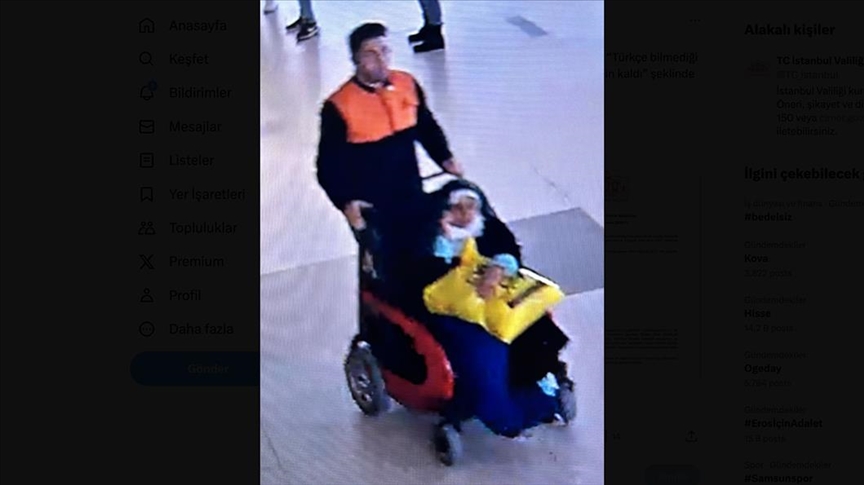 İstanbul Valiliğinden "havalimanında bekletildiğini" iddia eden vatandaşla ilgili açıklama