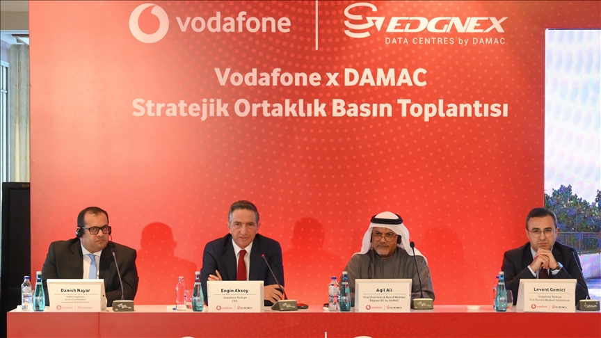 Vodafone, Damac to make $100M investment to build data center in Türkiye