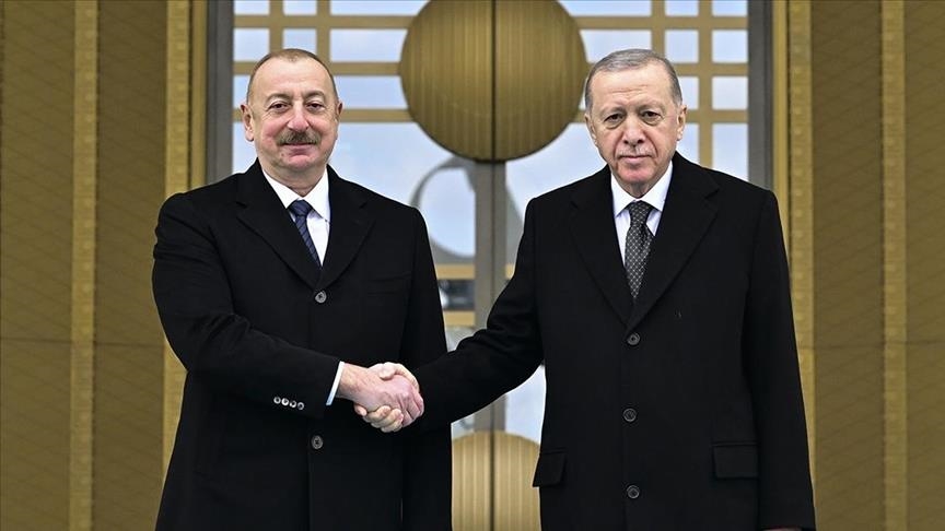 Turkish president welcomes Azerbaijani counterpart in Ankara