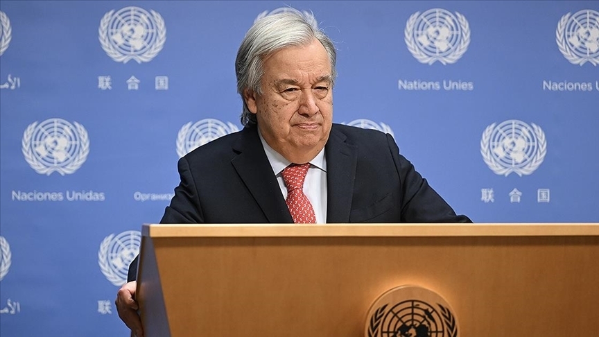 Antonio Guterres, BMGK'nin Gazze için "tek ses olmasını" istiyor