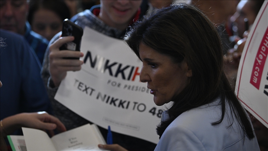 Nikki Haley vows to stay in US Republican primary race as Trump takes commanding lead