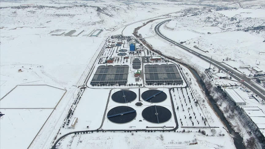 Kayseri'de 2023 yılında çamurdan yaklaşık 5,5 milyon kilovatsaat elektrik üretildi