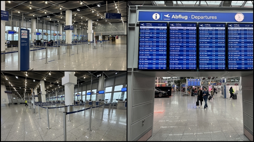Lufthansa, yer hizmetleri personelinin grevi nedeniyle yüzlerce uçuşu iptal etti