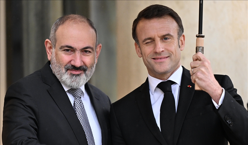 Macron reçoit le premier ministre arménien