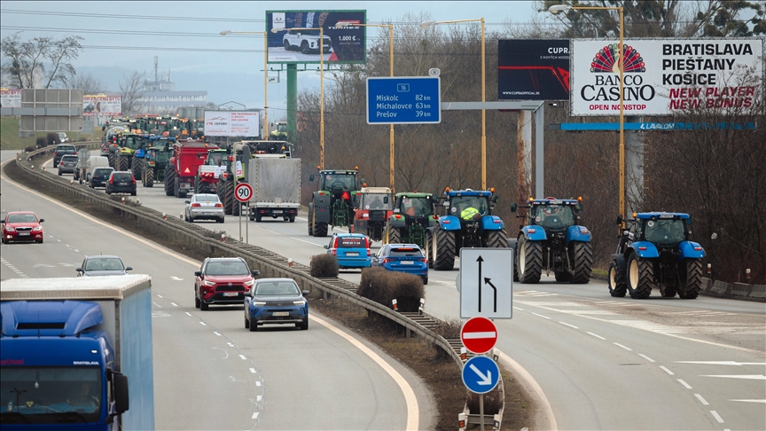 Slovak farmers protest EU agricultural policy
