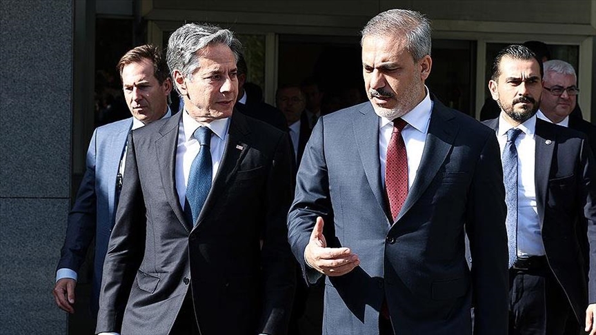 Top Turkish, US diplomats discuss ensuring full cease-fire in Gaza 'as soon as possible'
