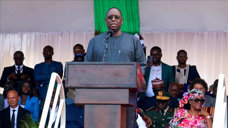 Senegal’s president says he will step down on April 2