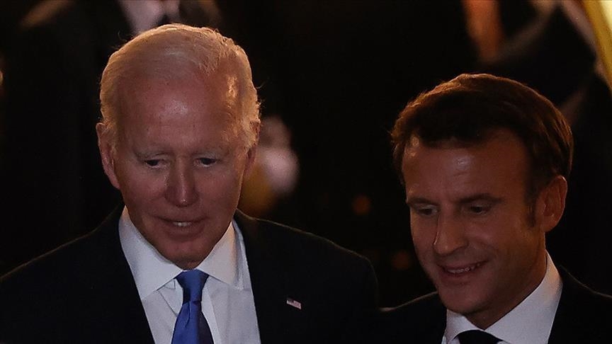 Macron et Biden discutent de l'Ukraine et du Proche-Orient