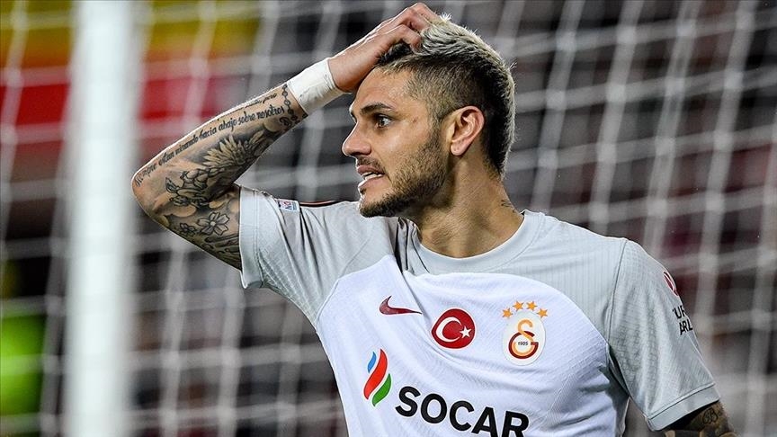 Mauro Icardi, estrella del Galatasaray, suspendido para un partido