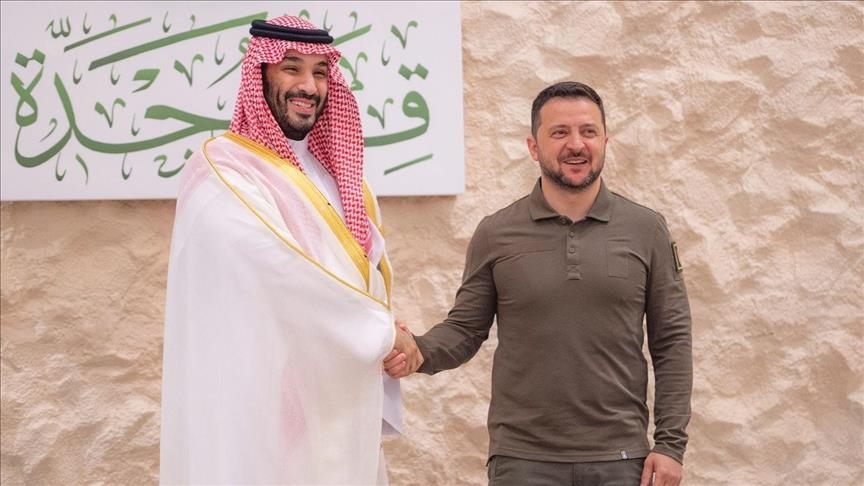 Ukrainian president visits Saudi Arabia for talks with crown prince