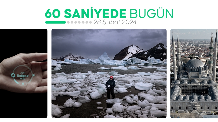 60 saniyede bugün (28 Şubat 2024)