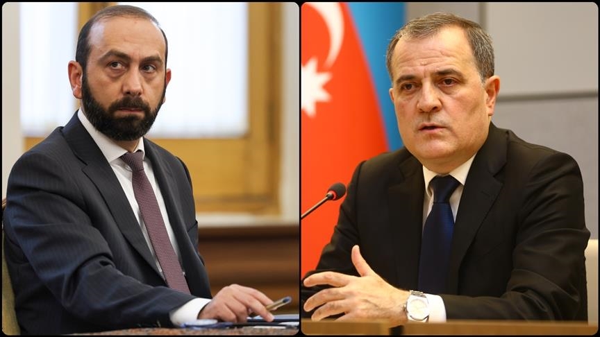 Azerbaijani, Armenian top diplomats meet in Berlin for peace talks