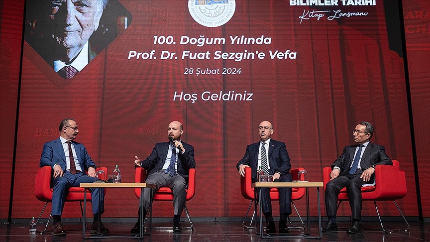 Prof. Dr. Fuat Sezgin'in doğumunun 100'ncü yılı dolayısıyla panel düzenlendi