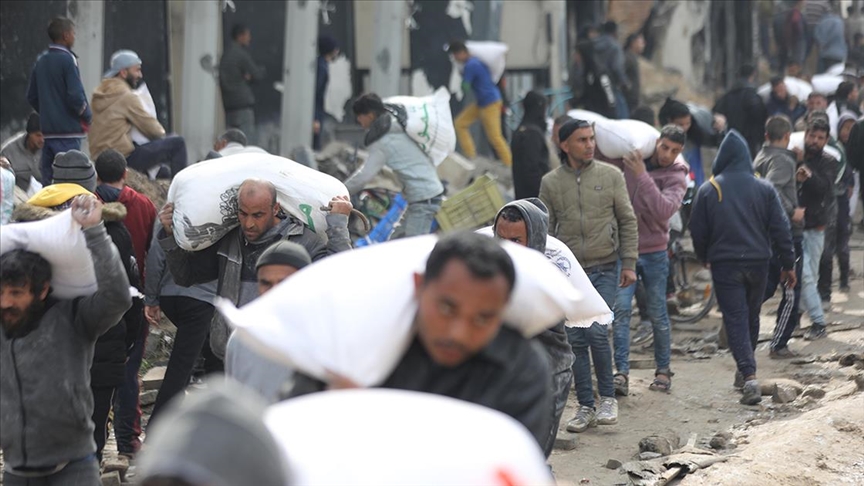 BM: Şubatta Gazze'ye ulaştırılan yardımlar, ocak ayına göre yüzde 50 azaldı