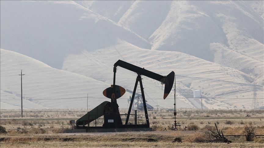 Oil prices fall with US crude inventory build, strong dollar