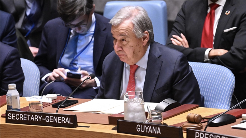UN chief condemns Israel’s killing of Palestinians waiting for humanitarian aid