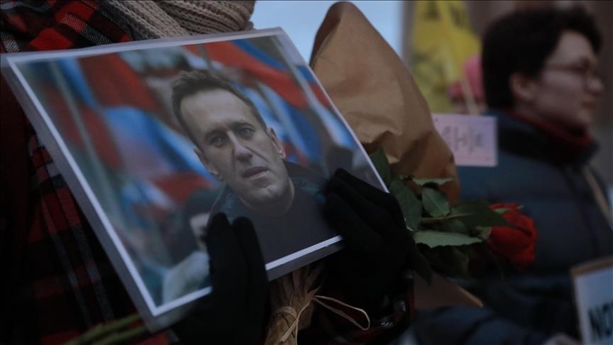 Farewell ceremony for Russian opposition figure Alexey Navalny starts in Moscow