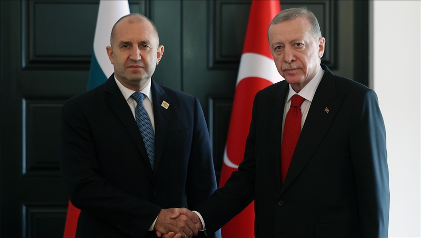 Turkish, Bulgarian presidents discuss Russia-Ukraine, Israel-Palestine conflicts