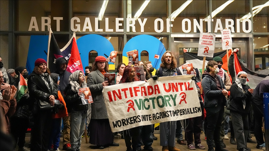 Pro-Palestinian protest forces cancellation of Trudeau, Meloni dinner