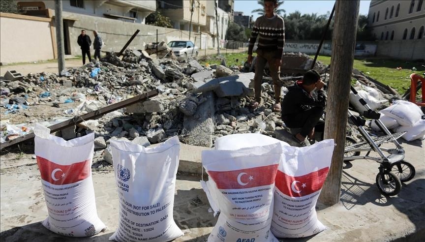 Croissant-Rouge : La Türkiye s'apprête à acheminer près de 2 700 tonnes d'aide à Gaza