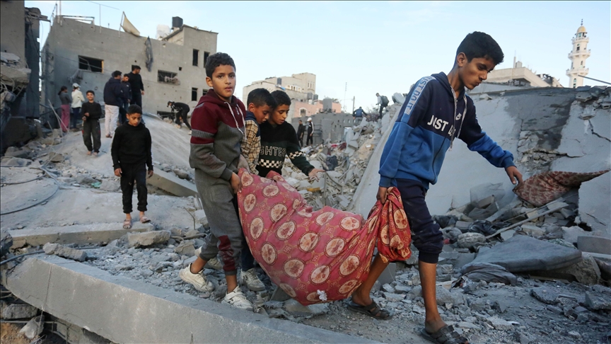 6 children among 14 killed in Israeli bombing of Rafah
