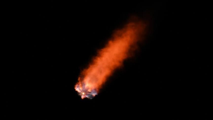 SpaceX запустил ракету Falcon 9 с астронавтами миссии Crew-8