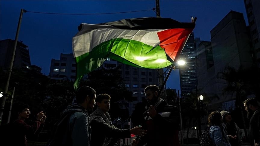 Miles de personas realizan manifestaciones en apoyo a Palestina en Brasil, Venezuela, Bolivia y Cuba