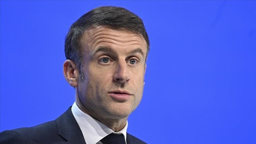 French president warns against 'cowardice' in Europe in face of war in Ukraine
