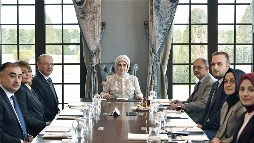Turkish first lady Emine Erdogan receives Azerbaijani ecology minister