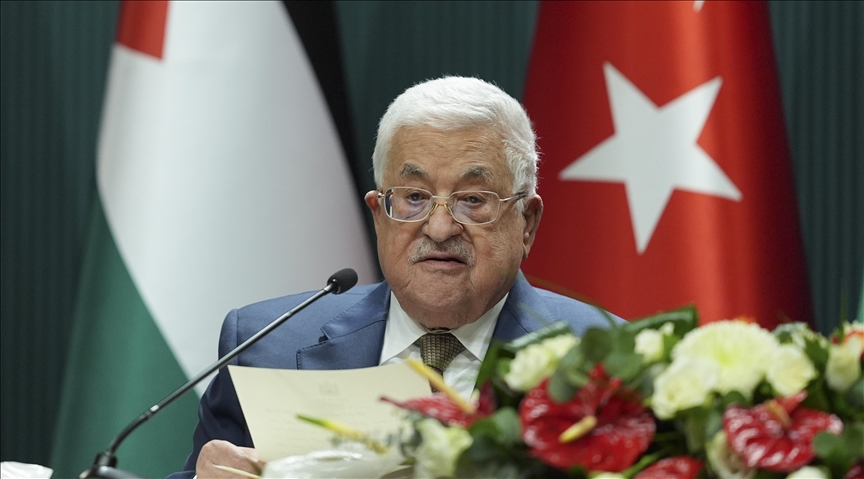 Palestinian president says security, peace achieved by ending Israeli occupation